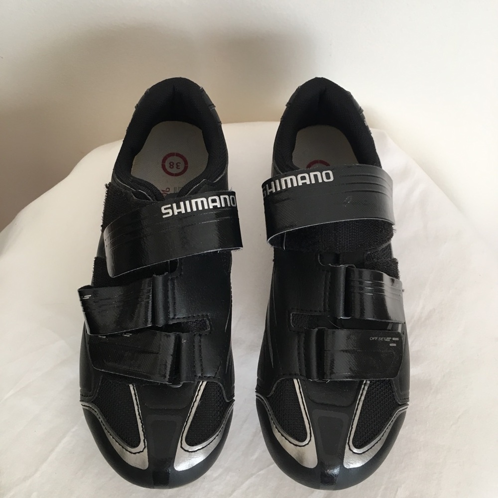Shimano Womens Size 38  Black Silver Bike Cycling